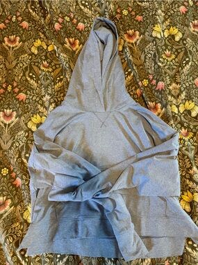 Fabletics Heather Blue Pullover Hoodie